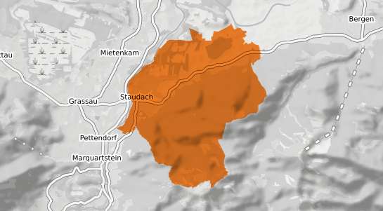 Mietspiegelkarte Staudach Egerndach